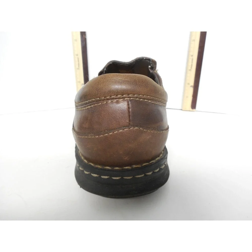 Dockers Stain Defender Men's 9.5 M‎ Brown Leather Loafer/Slip on Shoes